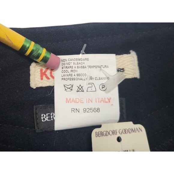 Vintage KORS by Michael Kors A-Line Skirt Bergdorf Goodman Cotton Fluted Hem - Picture 11 of 13